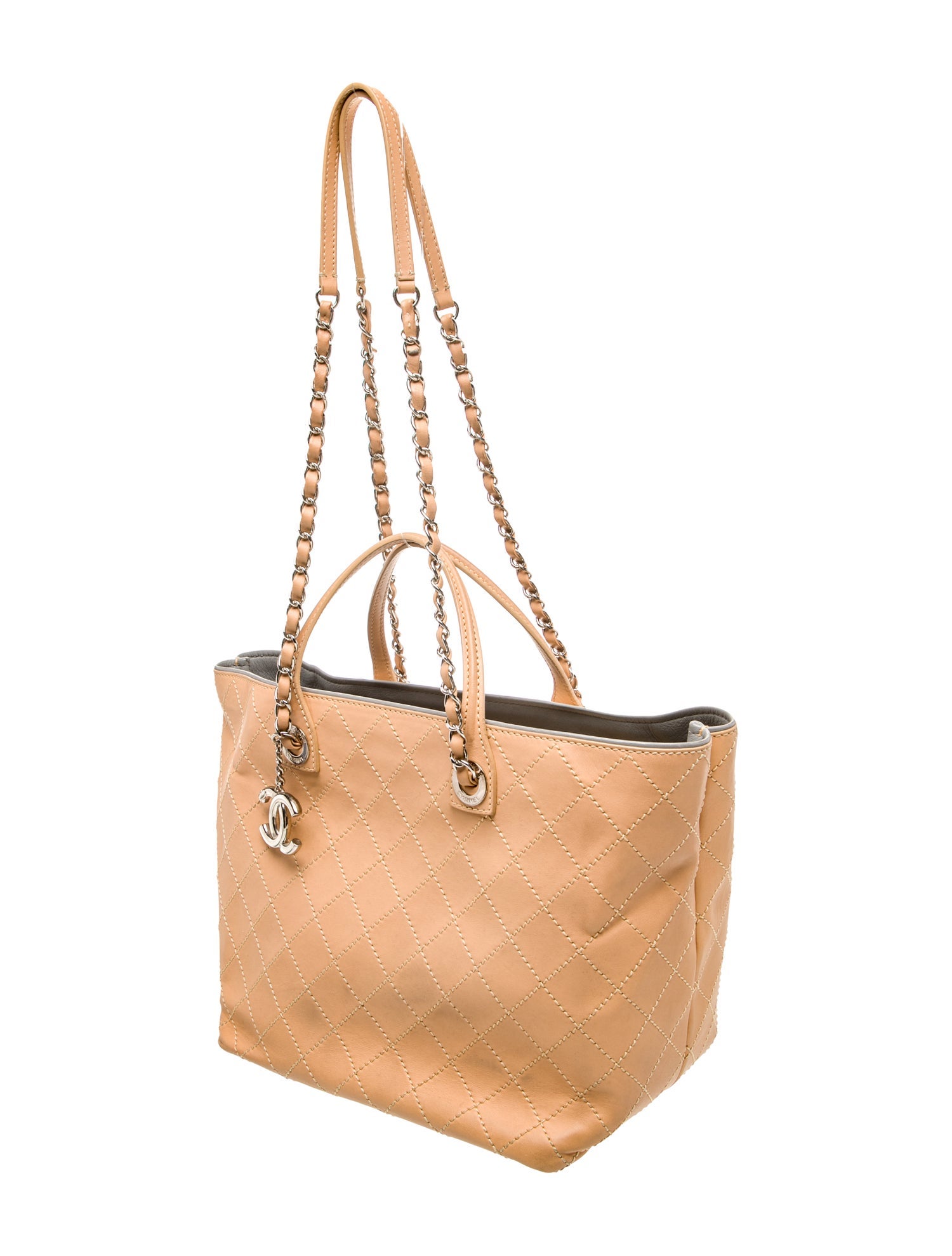 Chanel Large Stitched Shopping Tote